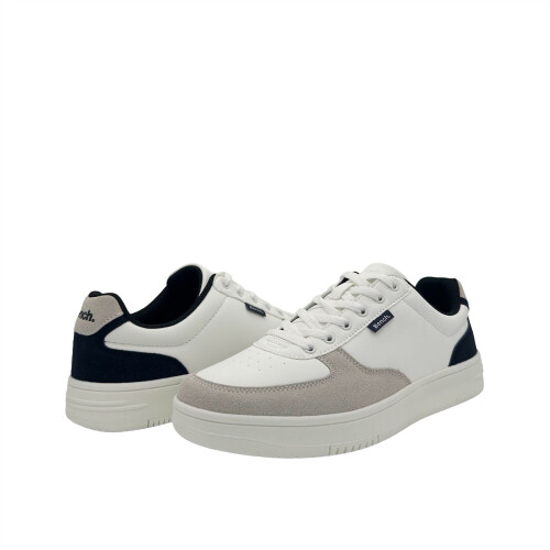 Bench (, ) Bench Grainger Men's White/Grey Trainers 2