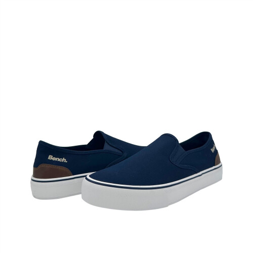 Bench (, ) Bench Dalton Canvas Slip On Men's Navy Trainers 2