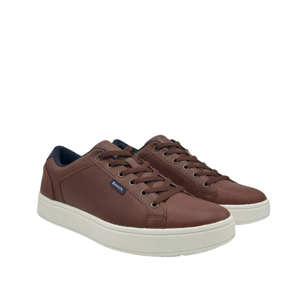 Bench Men's Brown Wainwright Tan Trainers - Size 8 - Image 4