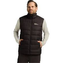 Jack Wolfskin Mens Ather Down Padded Gilet - Peat - M