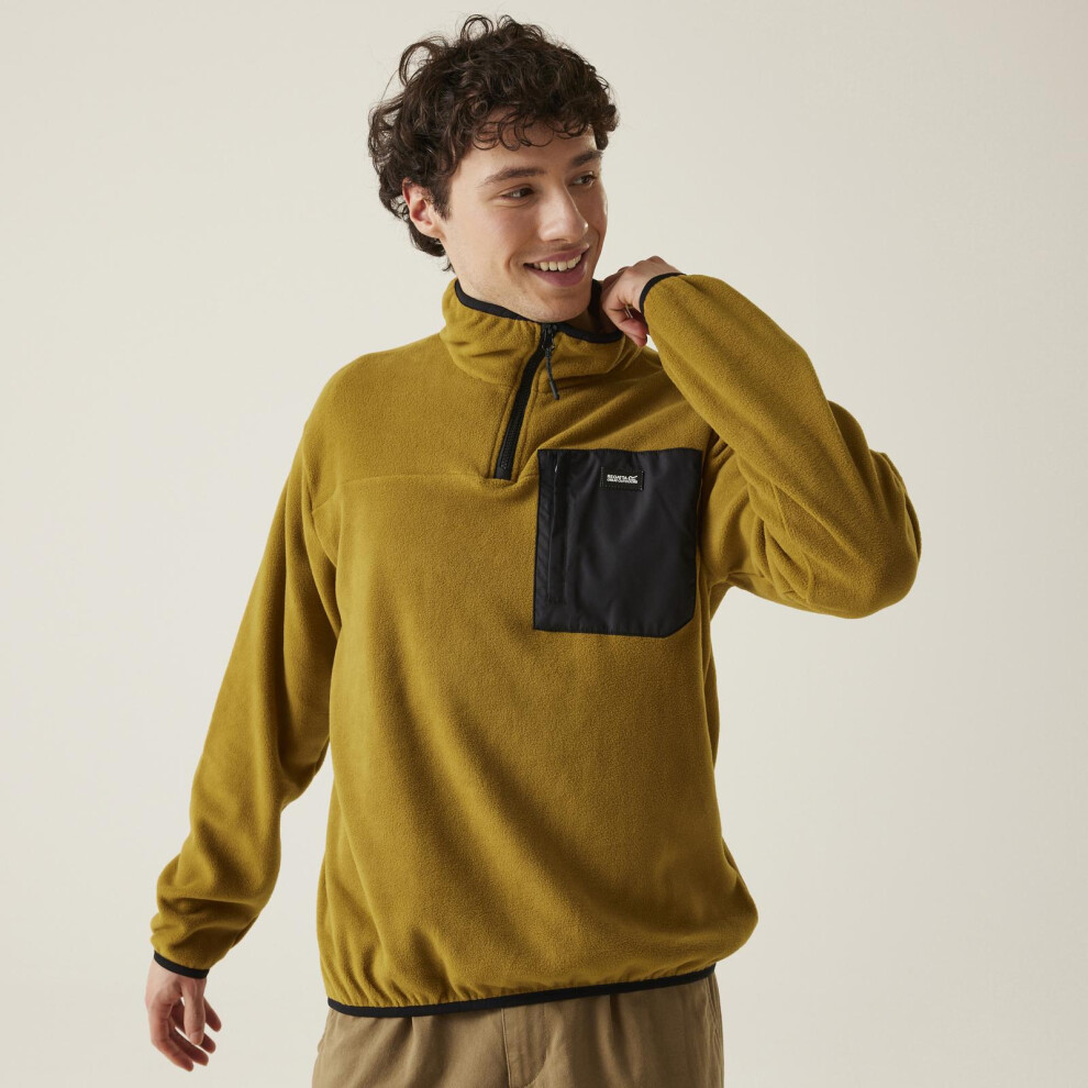 Regatta (S, Cumin) Mens Frankie Half Zip Outdoor Warm Winter Pullover Fleece