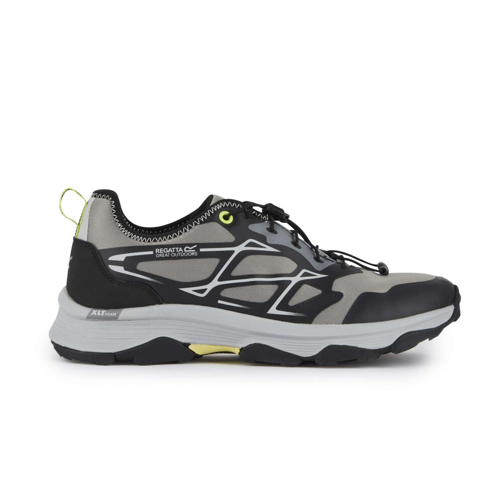 Regatta (10 Uk, Grey/Black/Lime) Mens Blaze Walking Shoes