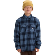 (10 Yrs, Northsea Plaid) Quiksilver Kids Bering Strait Long Sleeve Shirt