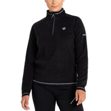 (6, Black) Dare 2B Womens Freeform Lightweight 1/4 Zip Pullover Fleece Jumper Sweater Top