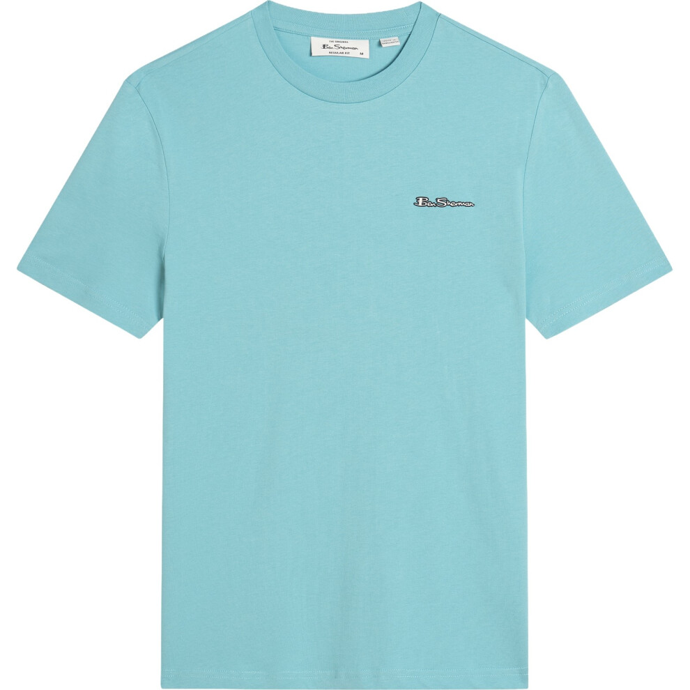 Ben Sherman (5Xl, Blue) Mens Signature Big & Tall Short Sleeve T-Shirt