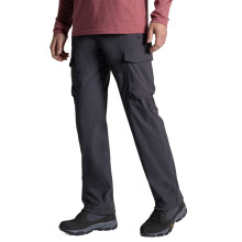 (30 R, Dark Iron) Craghoppers Mens NosiLife Rif Stretch Walking Trousers