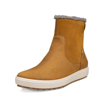 (6.5-7 UK (40EU), Dark Clay) ECCO Womens Soft 7 Tred Nubuck Leather Boots
