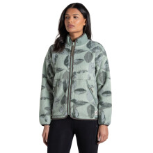 (12, Sage Print) Craghoppers Womens Dante Patterned Full Zip Fleece
