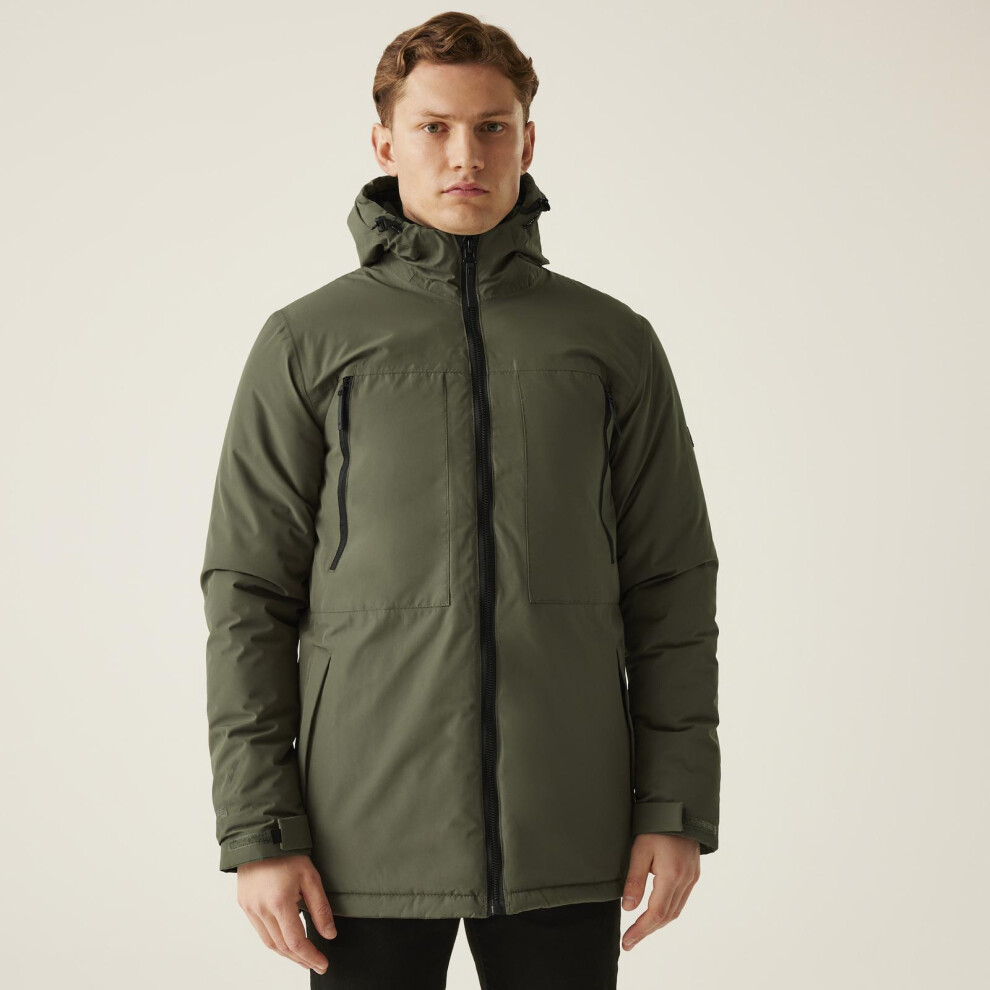 Regatta Men' Green Larrick Ii Jacket in Size S, Sports Direct - Image 2