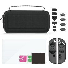 Per 2 Modello Custodia da Trasporto 9 In 1 Kit di Accessori Maniglia Copertura In Silicone Pellicola Protettiva per Schermo Antipolvere