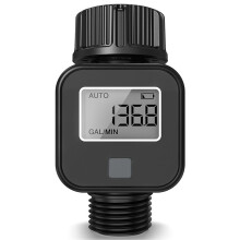 Digital Water Flow Meter IPX5 Measure Water Consumption and Flow Rate for Outdoor Garden Watering Irrigation Hose