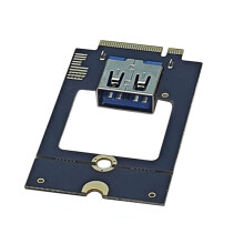 M.2 B Key to WiFi Network Card USB 3.0 SSD NGFF 3042 3052 Converter M2 Key-B to USB3.0 Adapter for WWAN Slot