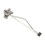 For Original Heating Assembly for Flashforge AD5X Hotend Heater with Heater Cartridge and Thermistor Temperature Sensor 1