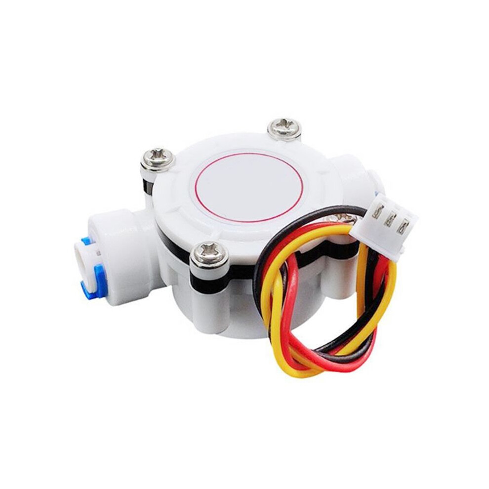1/4" Pe Water Meter Flow Sensor Counter 0.5-6L/Min High-Precision Indicator Dispenser Flowmeter For Water Dispenser 4712300360956