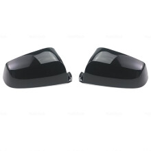 Car Black Rear View Wing Side Mirror Cover Caps for 5 6 7 Series E60 F01 F02 F03 F04 F06 F07 F10 F11