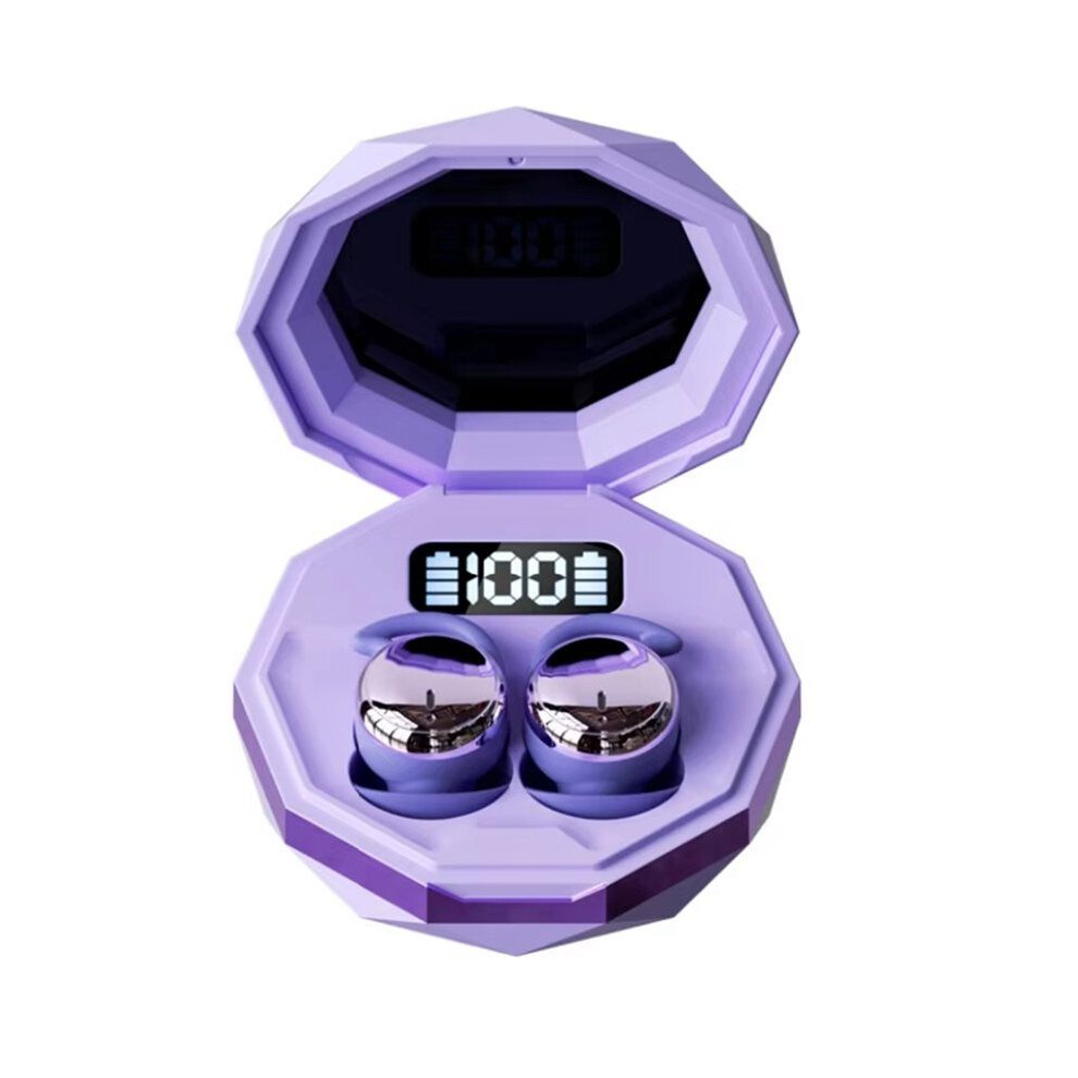 Wireless Sleep Earbuds Ear Buds, Sleep Earphone Small Design For Side Sleepers Earphones Violet 6031739762048