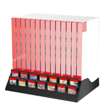 Spelkortsställ för Switch2 /OLED Förvaring för 14 Spelkort + 14 Speldiskar 14-i-1 Spelkortsställ