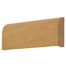 Nordic Style Minimalist Living Room Wall Lamps, Hallway Bedside Lamps, Wood Color Home Decoration Metal Wall Lamp B