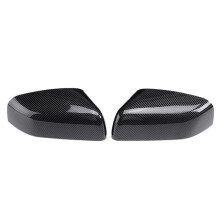 Carbon Rearview Mirror Cover Side Mirror Caps for 4 Freelander 2 Sport 2010-2016