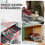Hand Mixer Storage Case for  KHM5/KHM6/KHM7/KHM9 Series, Double Layer Crylic Transparent Storage Box 4