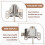 For Original Heating Assembly for Flashforge AD5X Hotend Heater with Heater Cartridge and Thermistor Temperature Sensor 3