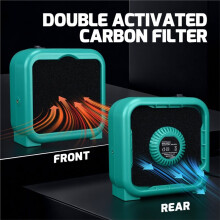 YIHUA 948DQ-V Soldering Fume Extractor Filter Smoke with 2 Helping Hands Min Filtration for SolderingTin Welding EU Plug