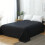 1 Piece Solid Fitted Sheet Mattress Protector Soft Breathable 90-180cm 2