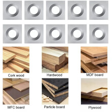 10 Square Carbide Inserts 12x12x2.2mm Replacement Tool Square Turning Tool Suitable for Woodworking