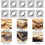 10 Square Carbide Inserts 12x12x2.2mm Replacement Tool Square Turning Tool Suitable for Woodworking 4