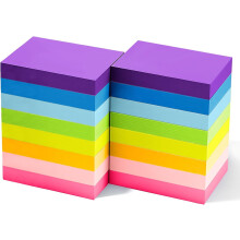 Color Sticky Notes Set 1200 Sheets 51x38 mm MIX Colors — self adhesive notepads 1200, self adhesive notes color mix, self adhesive notes 51x38 mm