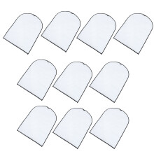 10St Witte Eva Kledingzak Bescherming Overjas Cover Voor