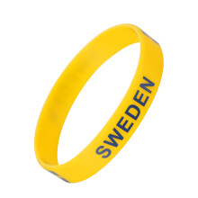 6St Gele Silicone Country Wristbands Duurzaam Voor Wedstrijdbekleding