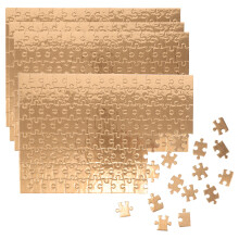 4 Sets 120-Stuks Lege Puzzels Voor Kinderen – Doodle Legpuzzel Sublimatie