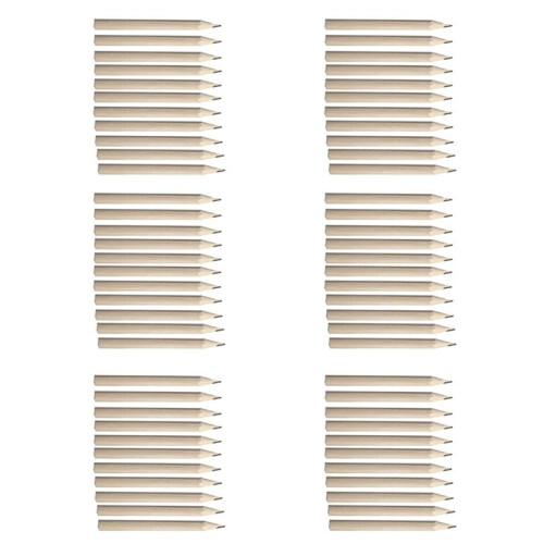 600 Peças Lápis de Madeira de 3,5 Polegadas, Lápis de Escrita para Iniciantes, Lápis de Desenho para Estudantes, Papelaria, Hexagonal A