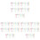 Crazy Loop Straws, (Confezione da 150) Crazy Silly Colorful Cannucce Riutilizzabili Mega Pack BPA E PFOA Free 1