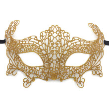 Luxury Gezichtsmasker Kanten Halfgezicht Feestmasker Decoratie