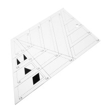 Doorzichtige Trapezium Quilting Liniaal Acryl Voor Project