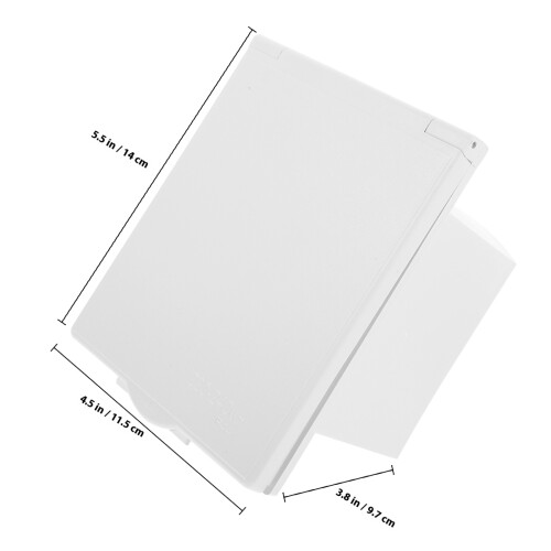 Rv Power Inlet Box Wit ABS Weerbestendig Voor Externe 1