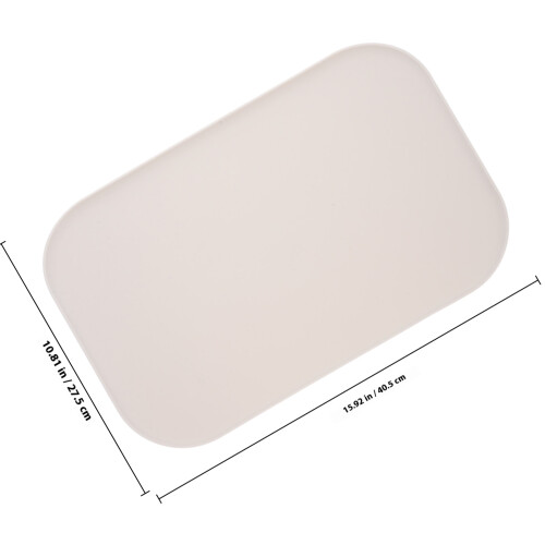 Silicone Hondenbakmat Lichtgrijs 1 Set 1