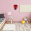 set kinderbasketballkorf hangend ijzer rood 3