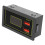 Digitale Auto Voltage Meter Grijs Plastic Batterij Monitor USB 10