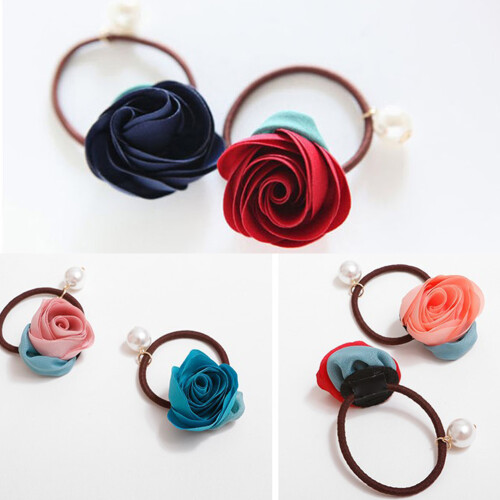 5St Haarringen Stylish Elastische Haarband Mix 2
