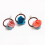 5St Haarringen Stylish Elastische Haarband Mix 5
