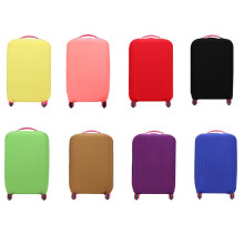 Elastische Reisbagagecover Beschermhoes 18-20 Inch (Zwart)