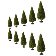 10 Stuks Zandtafel Dennenbomen Creatieve Micro-landschap Materialen