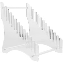 Transparante Vinyl En Cd Organizer Voor Werkplek