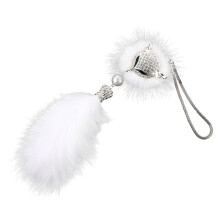 Hangornament Wit Met Kristallen En Stijlvolle Decor