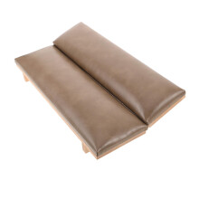 Handkussen Grijs PU Hout Armsteun Manicure