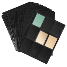 50 Vel Fotoboek Pagina's Hoesjes Voor Verzamelkaarten In Te Lassen