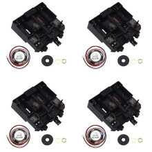4X Pendulum Clock Movement Music Box Silent Sweep Quartz Mechanism Wall Clock Replacement Part
